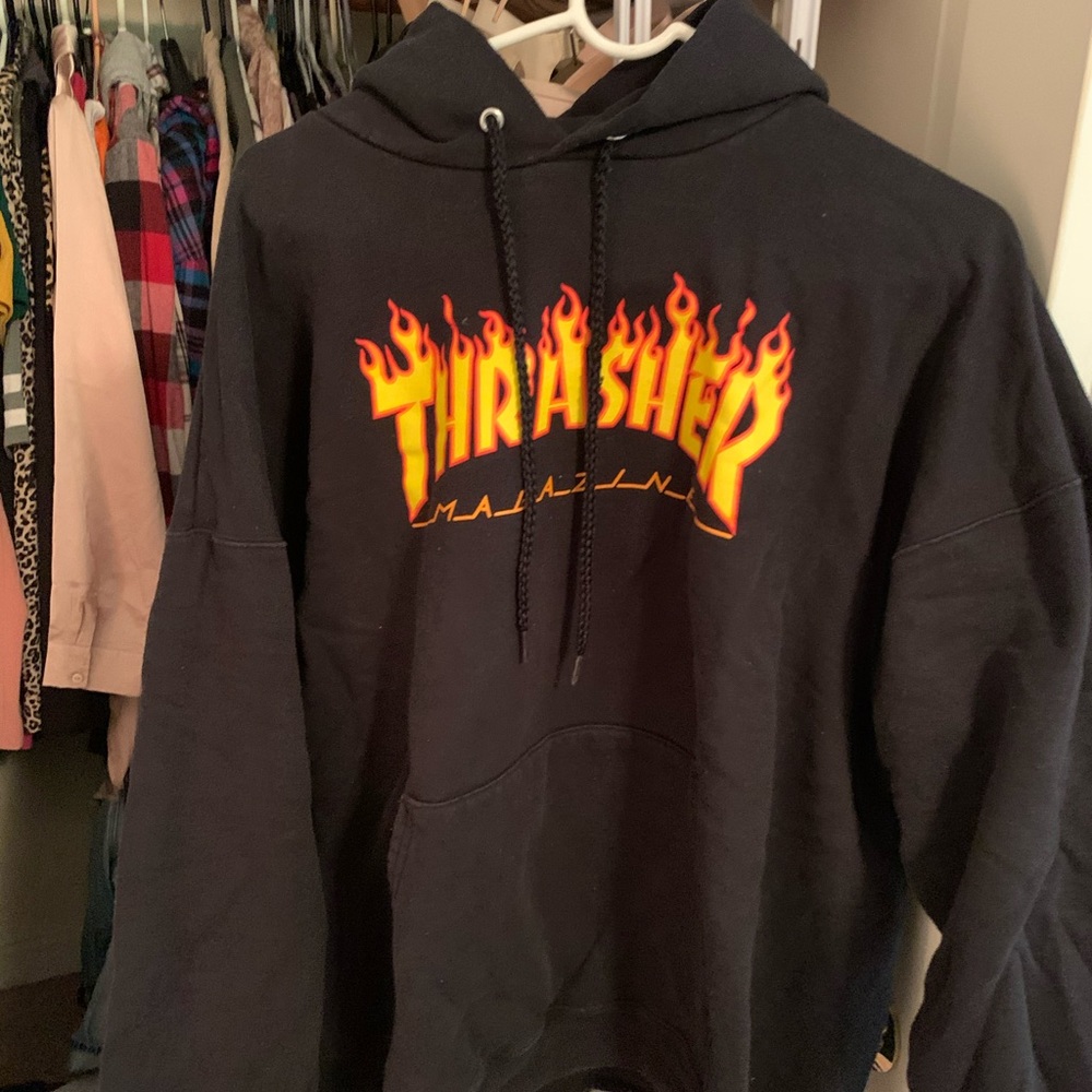 Black Thrasher Hoodie